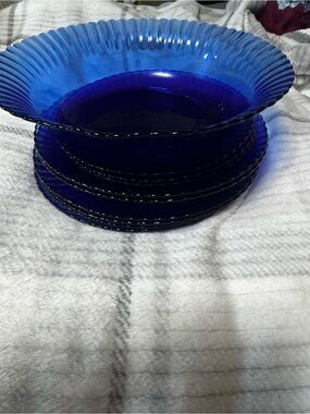 Vintage Colorex Brazil cobalt blue starter set